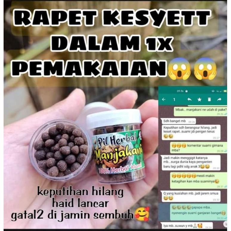 PIL HERBAL MANJAKANI ISI 30