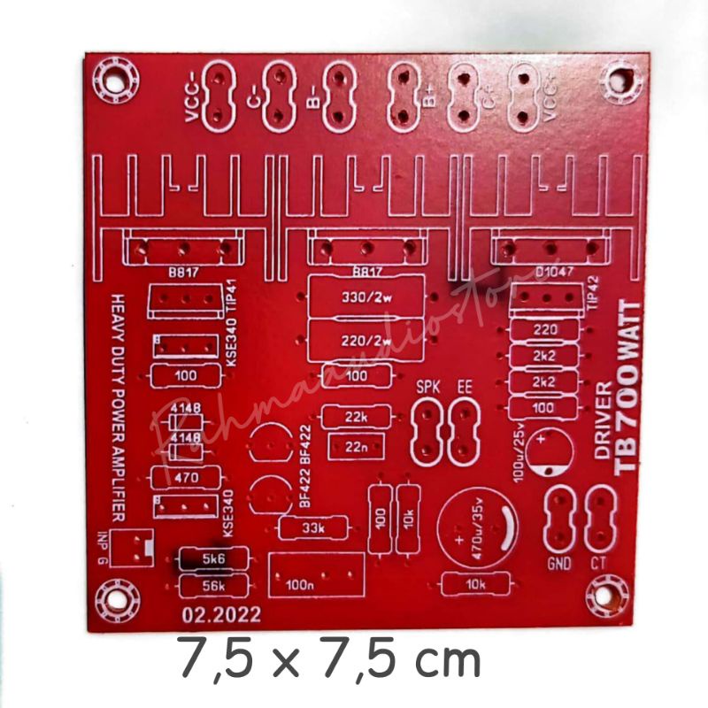 PCB DRIVER POWER TURBO 700W
