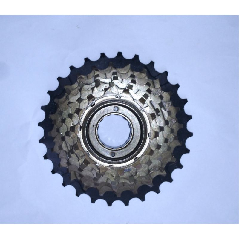 Sprocket Drat Ulir CStar 7 Speed  Ukuran 28T FreeWheel Model Drat Ulir