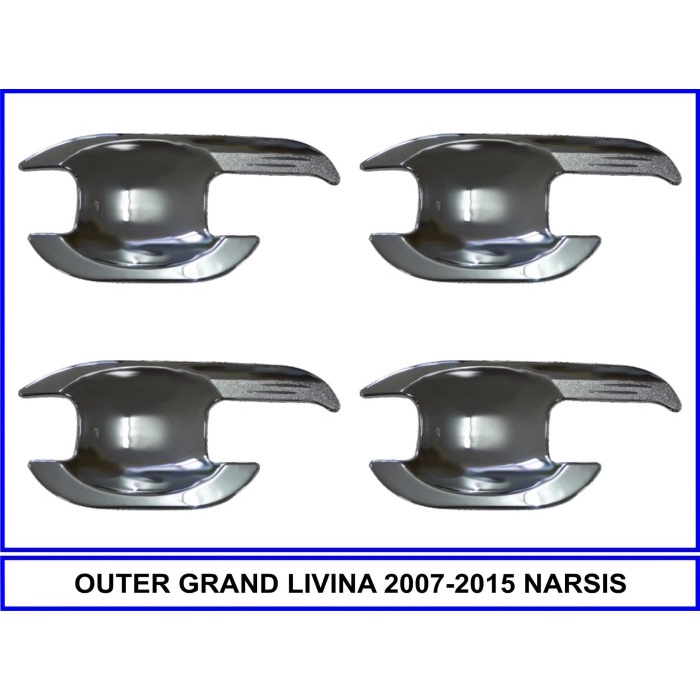 [BISA COD] Outer Grand Livina 2007-2015 Narsis / Perlengkapan Variasi Mobil Murah / Aksesoris Ekster