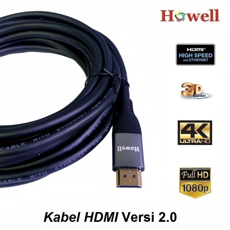 Howell Kabel hdmi 4K Versi 2.0 30m