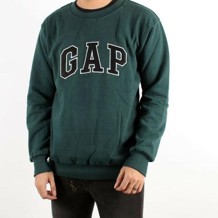 Stok Terbatas SWEATER CREWNECK GAP BORDIR/ CREWNECK GAP BORDIR/SWEATER OBLONG GAP BORDIR/ PRIA/WANIT