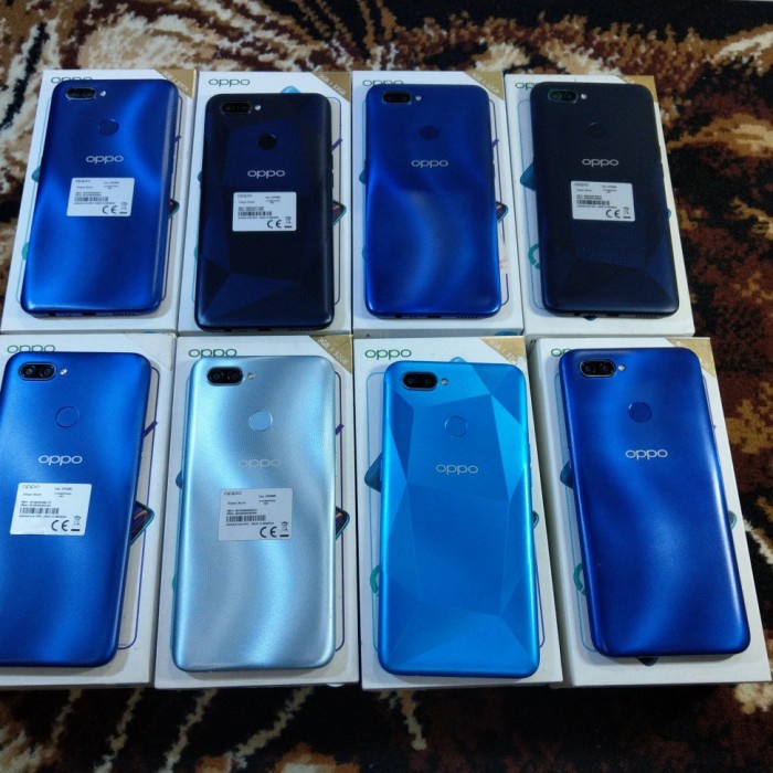 [ Hp / Handphone ] Oppo A12 Ram 3Gb Garansi Resmi Mulus Fullset Bekas / Second / Seken / 2Nd