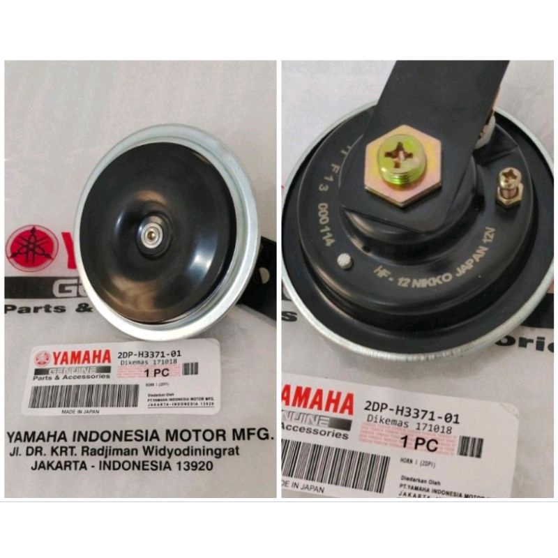 Klakson Horn suara besar Yamaha N Max NMax - New nmax - frazio - freego Japan ORIGINAL Distributor S