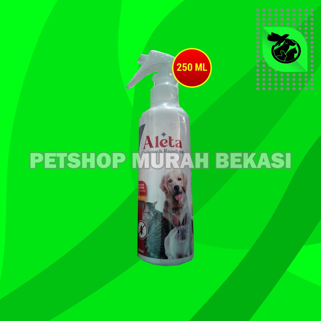 Aleta Cockrroach Spray Pengusir Pembasmi Racun Kecoa Semprot 250 ML