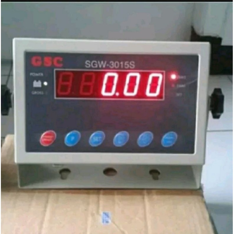 Indicator untuk jembatan timbangan merek SGW 3015 S