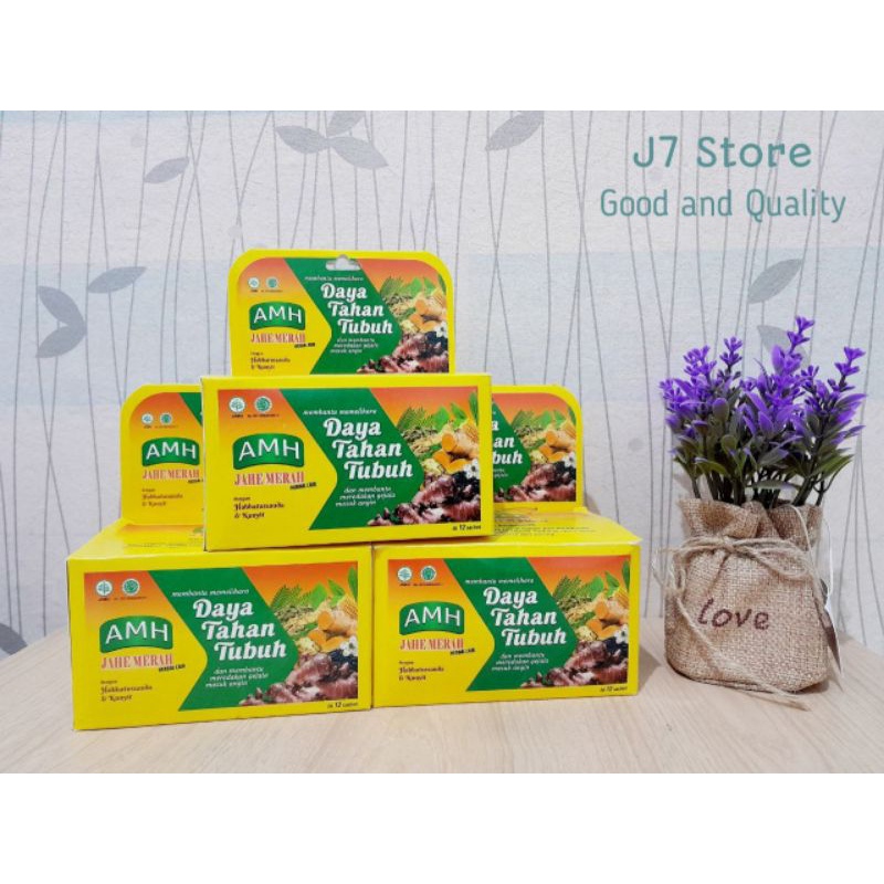 AMH Jahe Merah Herbal Cair