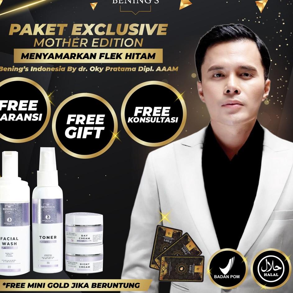 Terlaris BENING'S PAKET MOTHER EDITION  SKINCARE IBU HAMIL オ