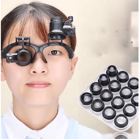 

[COD] Kacamata Pembesar 25x Magnifier 2 LED Lup Lampu Kaca Magnification GRATIS ONGKIR Kode 1134