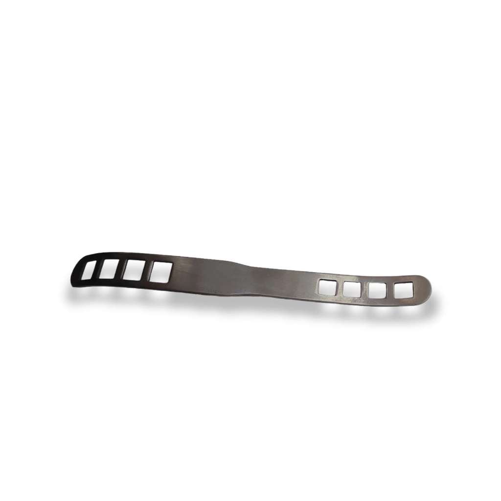 TONGUE SPATEL LUBANG / SPATULA LIDAH BERLUBANG STAINLESS