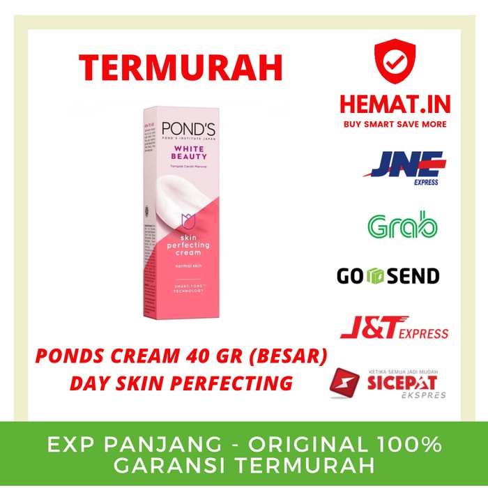 PONDS WHITE BEAUTY DAY CREAM 40 GR POND CREAM 40 GR 40GR PONDS PINK
