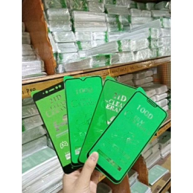 Tempered Glass Oppo Xiaomi Redmi Infinix Clear Film Ceramic Edge To Edge Full Glue Full Coverage Tempered Glass Anti Gores Oppo Xiaomi Redmi Infinix Clear Film Ceramic Edge To Edge Full Glue Full Coverage Oppo Xiaomi Redmi Infinix