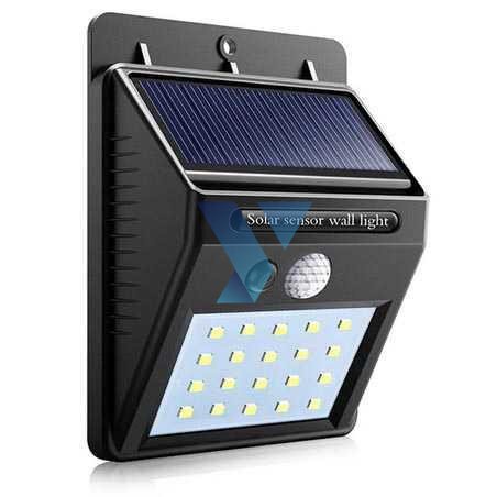 TaffLED Lampu Solar Sensor Gerak Weatherproof 460 Lumens 6500K- L20 ( Al-Yusi )