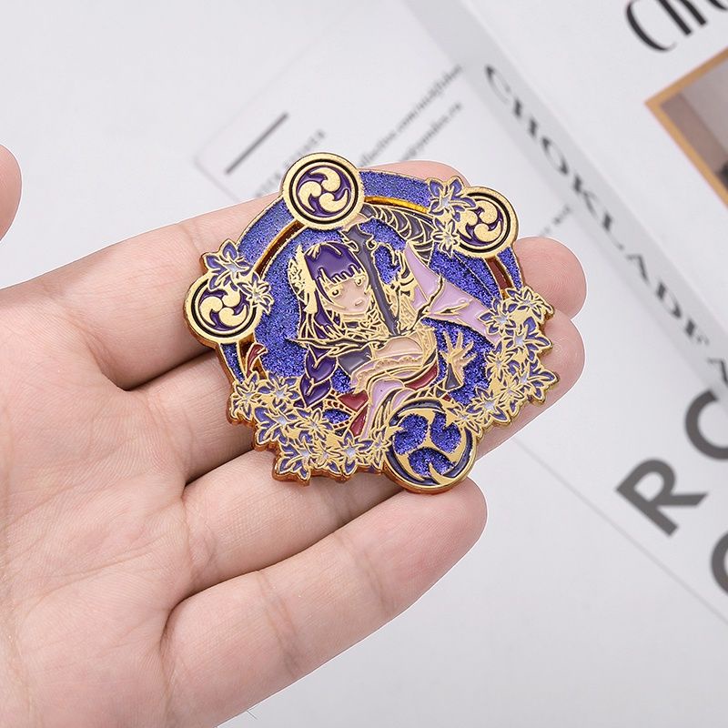 game series japan enamel genshin impact pin