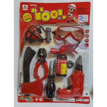 Alat Perkakasan Peralatan Tukang Tool Set LE-3/LE-5/BTS 1806-22/BTS 1806-1 Mainan Anak Laki Laki