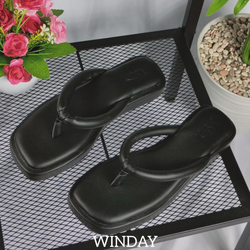 Winday Alula - Sandal Wanita Platform Jepit