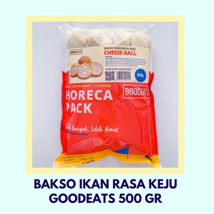 Bakso / Baso Ikan Rasa Keju Goodeats 500gr