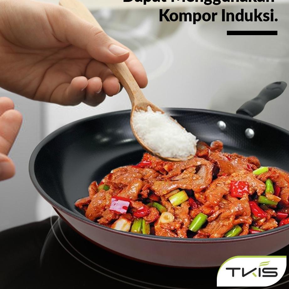 Harga Termurah TKIS Fry Pan Wajan Penggorengan Teflon anti Lengket 26 CM TK-808