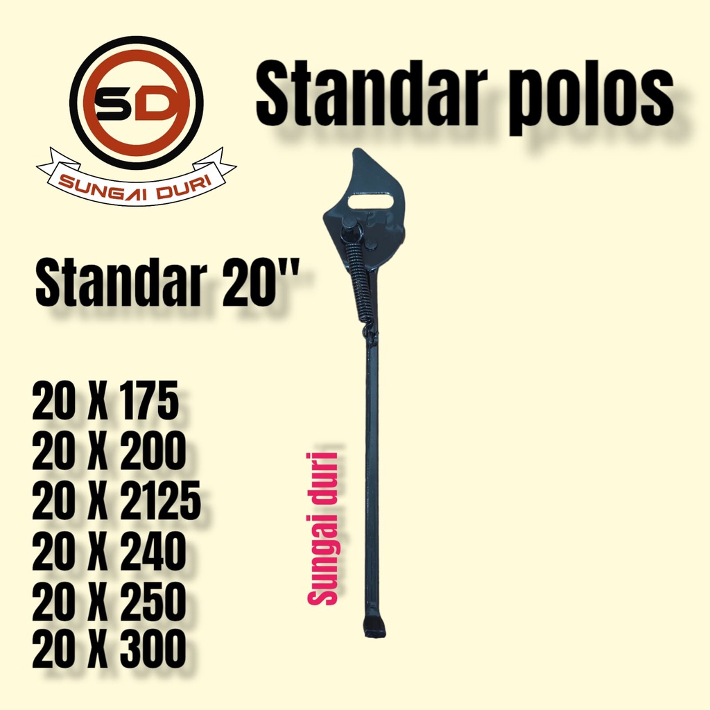 Standar sepeda 12,16, 18 &amp; 20inch Besi