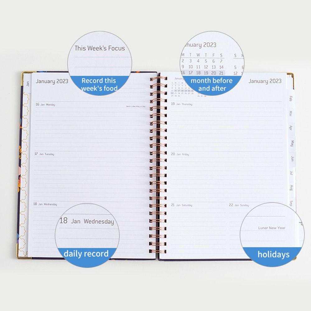 Preva Buku Jadwal Bisnis Kantor Kreativitas Diary Planner