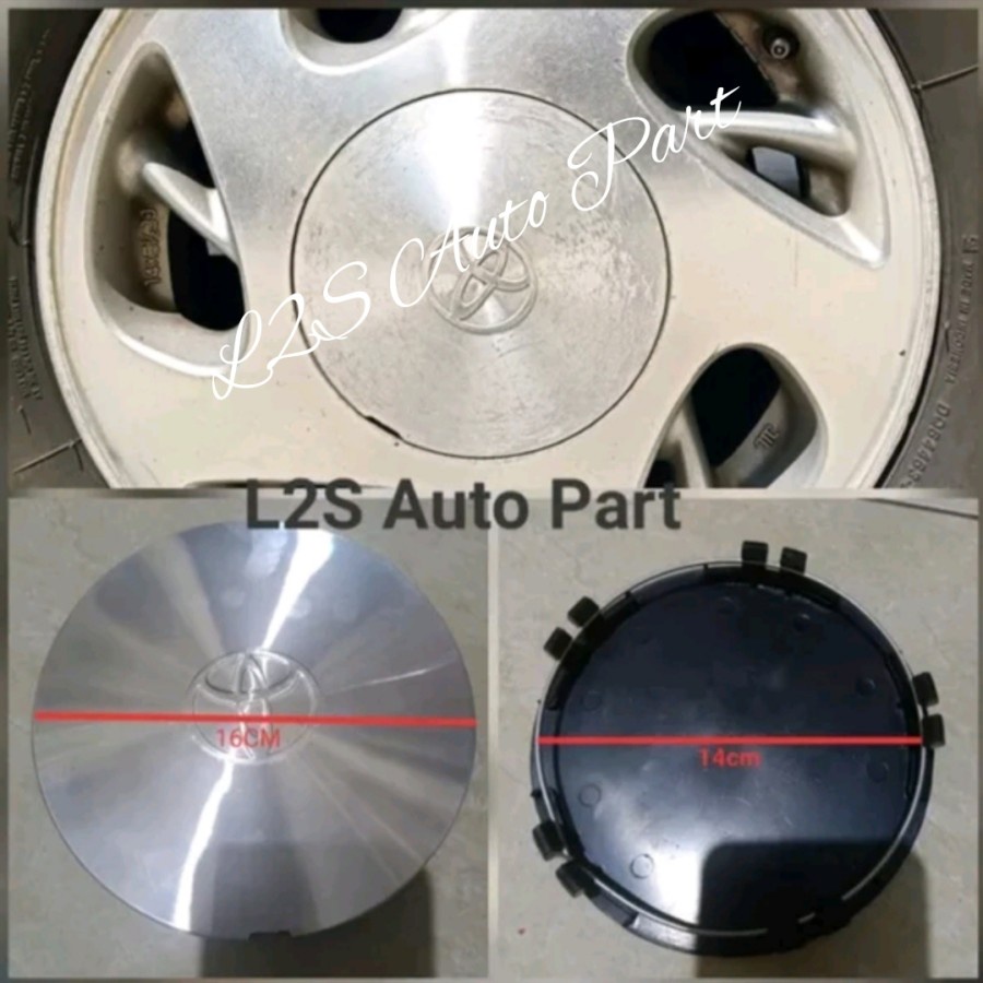 tutup dop velg racing as roda ban original kijang kapsul besar