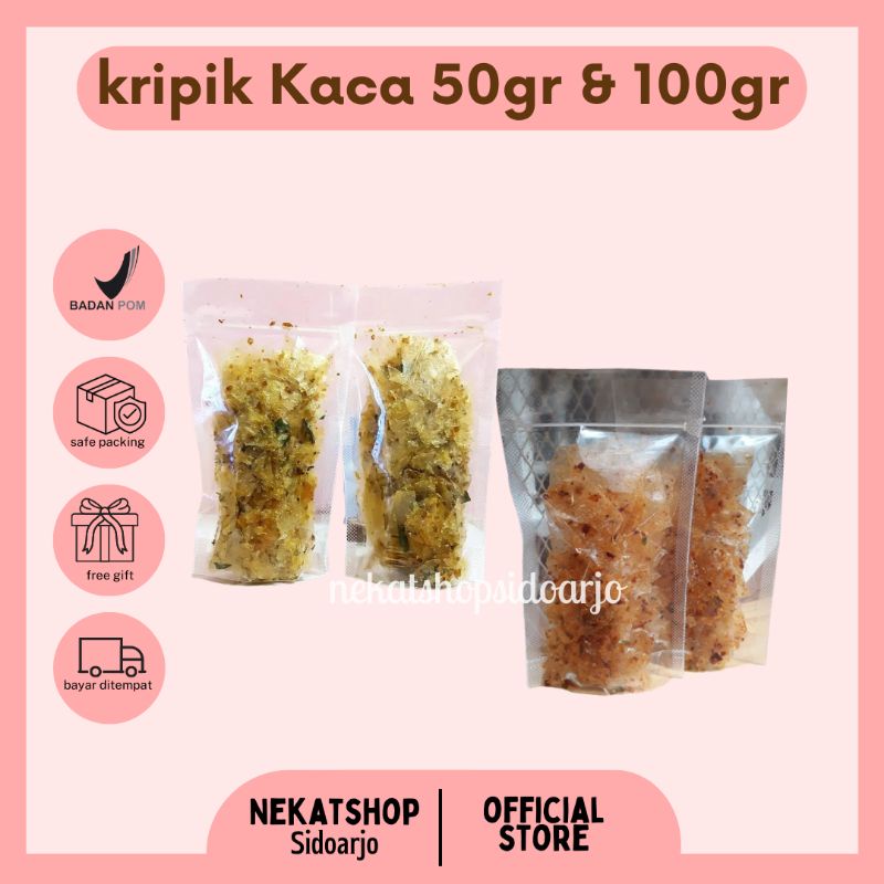 

Keripik Beling Kripca Keripik Kaca Makanan Pedas Gurih Murah