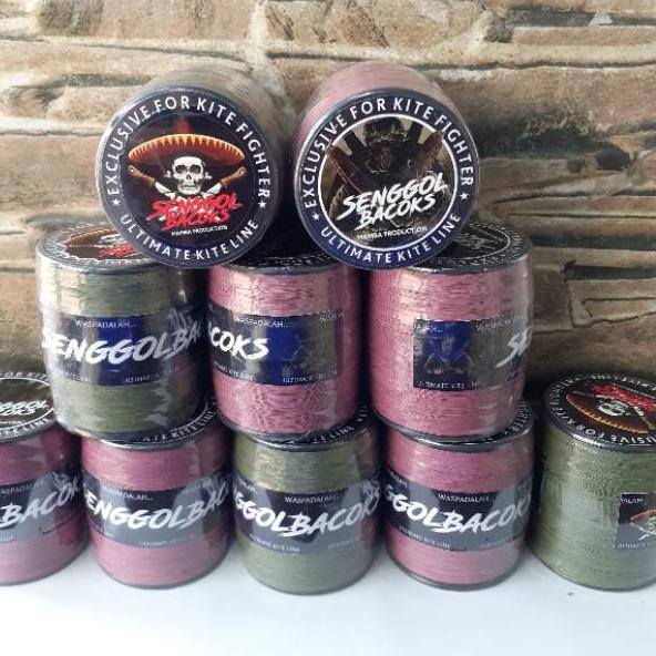 Miliki SENAR GELASAN 022 BLACK MAMBA SENAR FULL  crystal