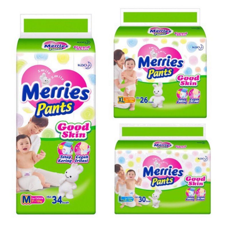 Merries Pants Good Skin - Pampers