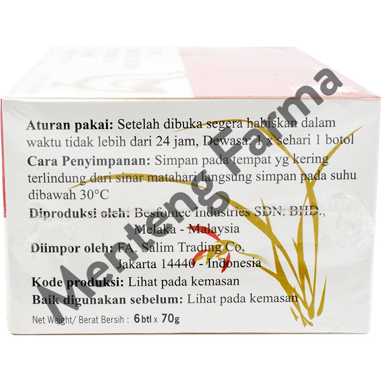 Chong Cao Ji Jing (Mei Fah) Essence Of Chicken With Cordyceps - Minuman Herbal Kesehatan Tubuh