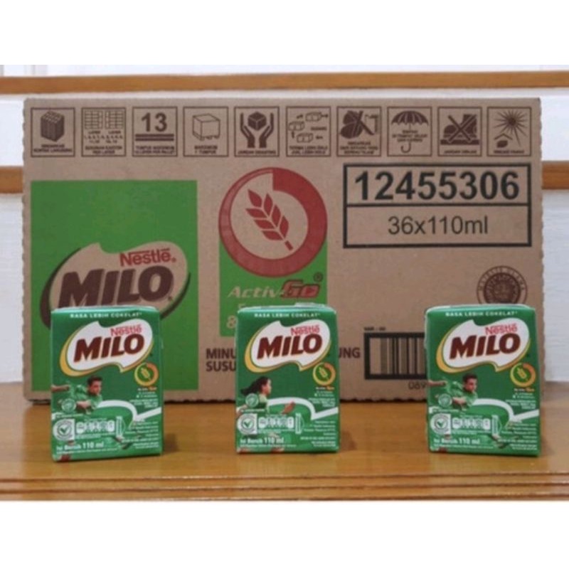 

SUSU MILO UHT 110ML ( isi 36pc )