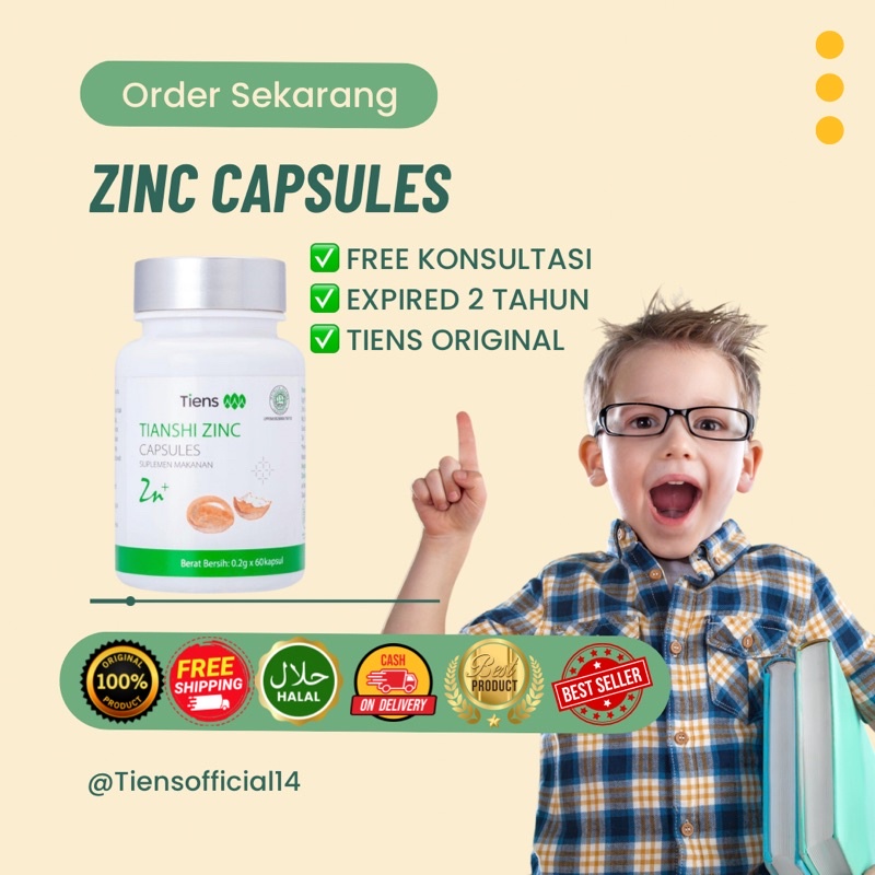 Zinc Capsule Vitamin Anak