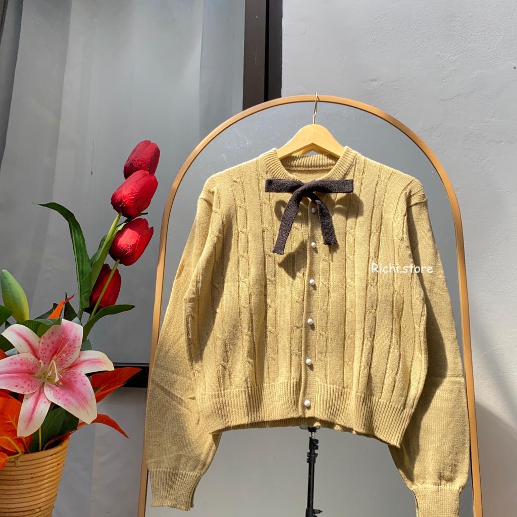 CARDIGAN VITA CABLE RAJUT
