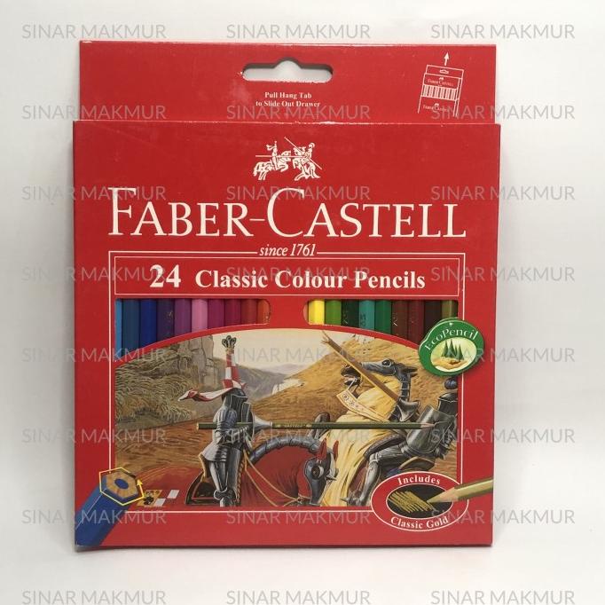 

(COD) Pensil Warna Faber-Castell Classic 24 Warna