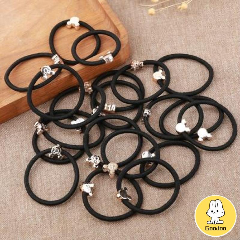 1PC Ikat Rambut Karet Wanita Korea Karakter Kuncir Rambut Gelang S -Doo