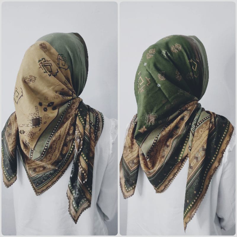 Segi Empat Motif Calista Ethnic Series