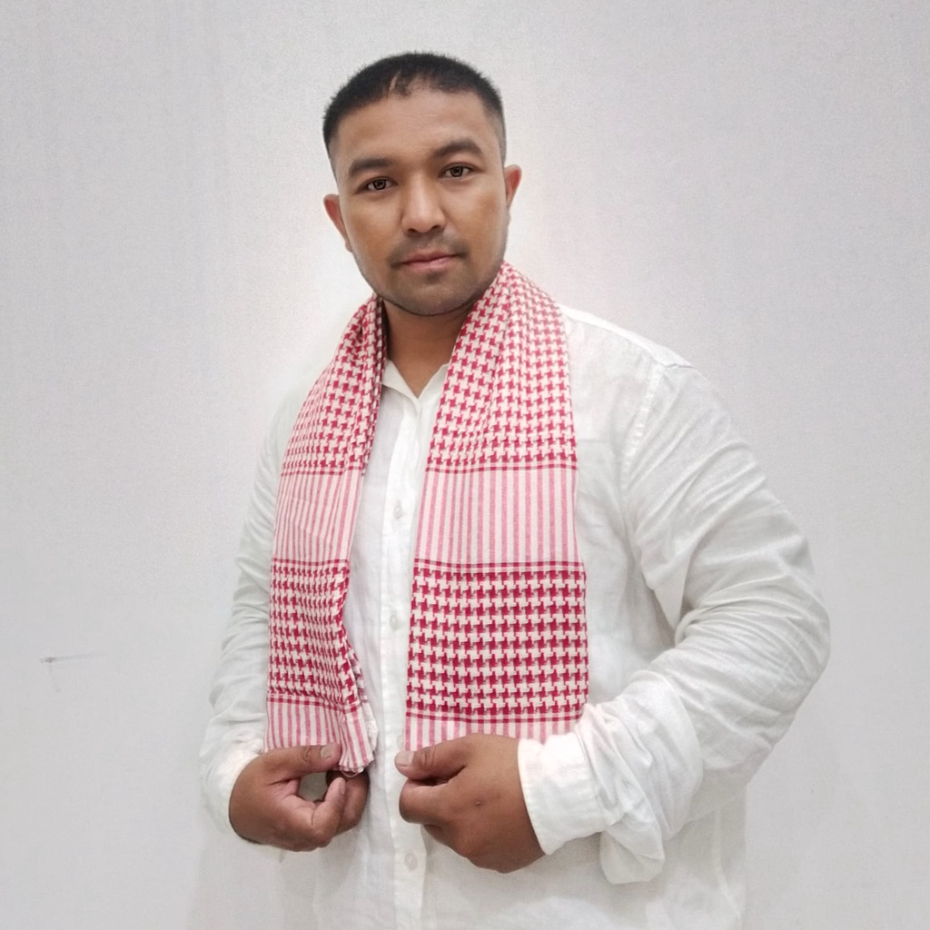 Sorban Muttazam Tanpai Rumbai Dewasa Khusus Merah