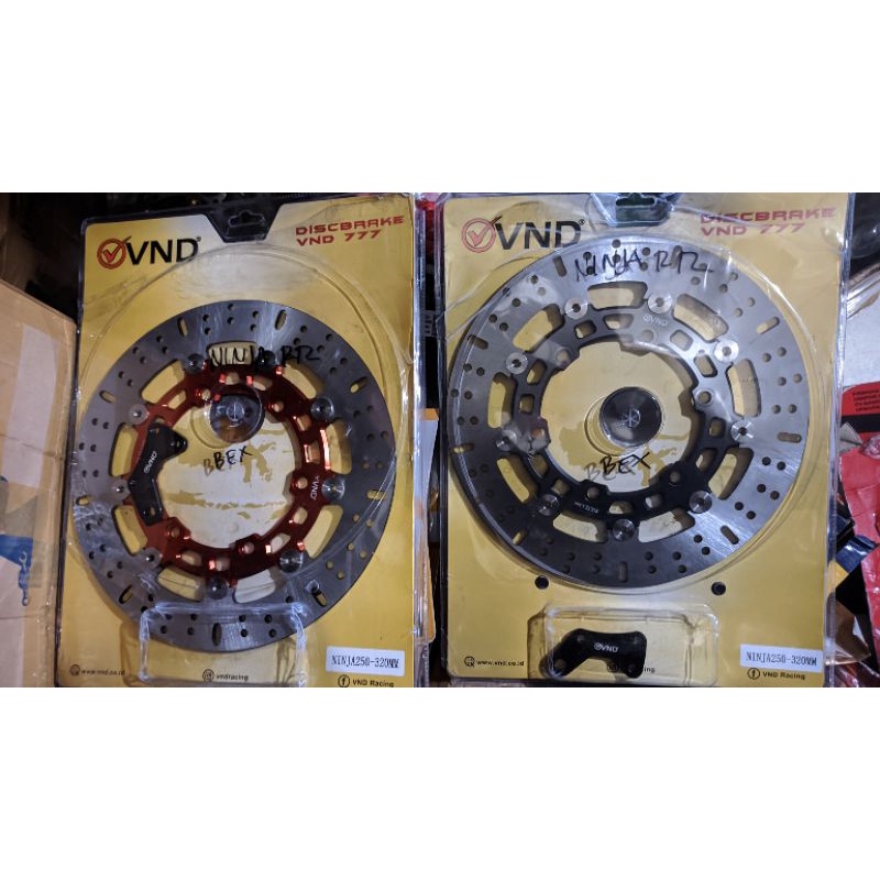 disc piringan rotor cakram VND ak 777 depan front ninjaRR lama old ninja RR ZX150 ninja150  ninja250