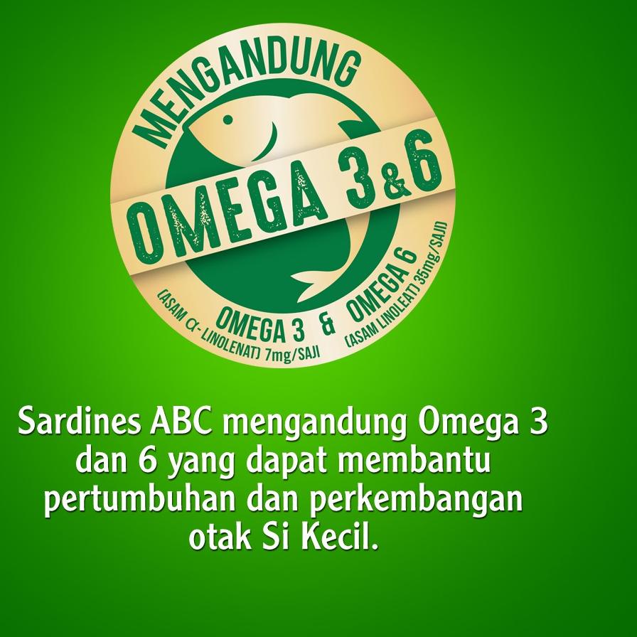 

Stok terbaru ABC Sarden Saus Cabai 425 g murah