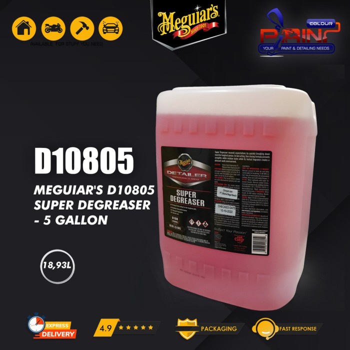 Meguiars D108 Detailer Super Degreaser, 5 Gallon