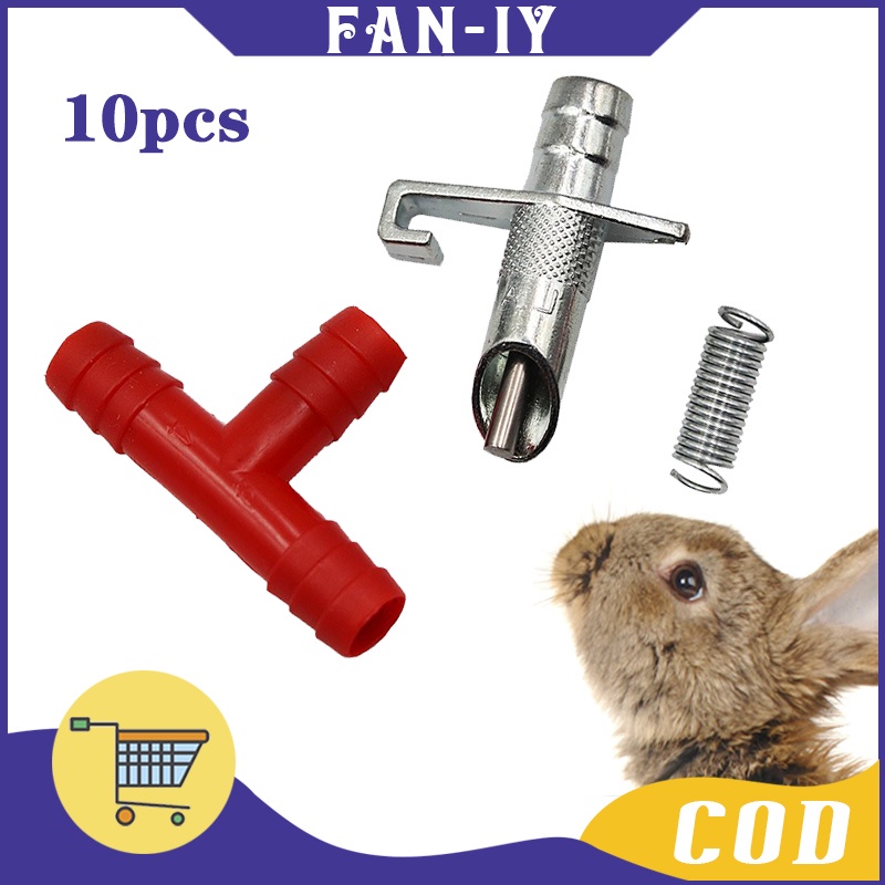 Nipel Kelinci 10pcs Nipple Minum Kelinci Otomatis Alat Minum Kelinci