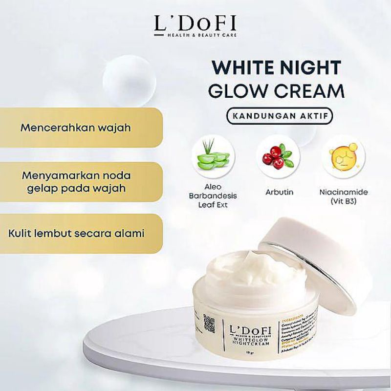 Whiteglow night cream Ldofi