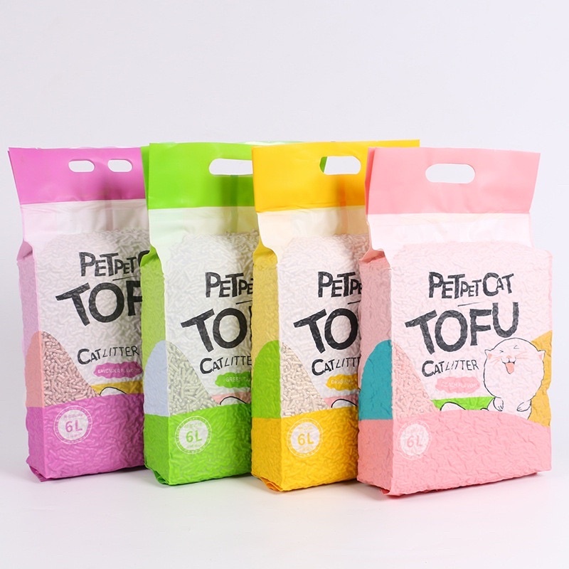 Pasir Kucing Petpet Cat Tofu Cat Litter Dengan Berbagai Wangi Untuk Kucing