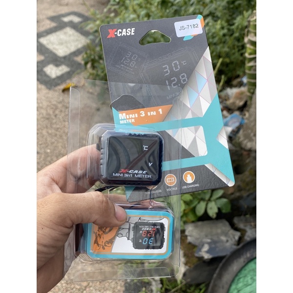 volt meter Model Copy Koso merk X case