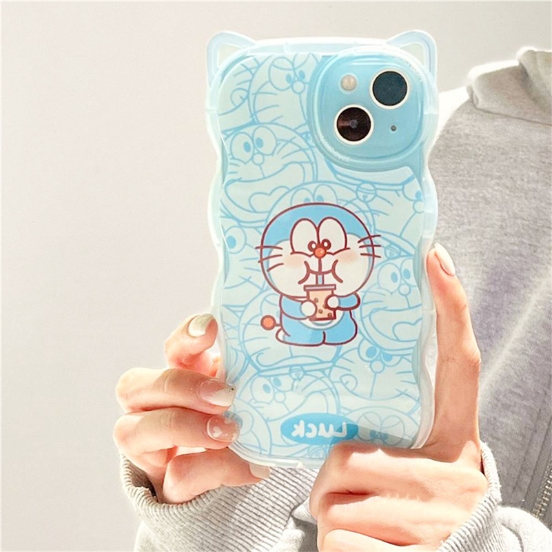 Soft Case Silikon Motif Kartun Kucing Untuk iPhone 14 13 12 11 Pro Max X Xr Xs Max 8 7 6 6s Plus SE