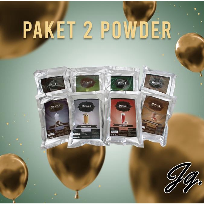 

[COD] DENALI PAKET PROMO 2 POWDER ALL VARIANT 800GR [COD]