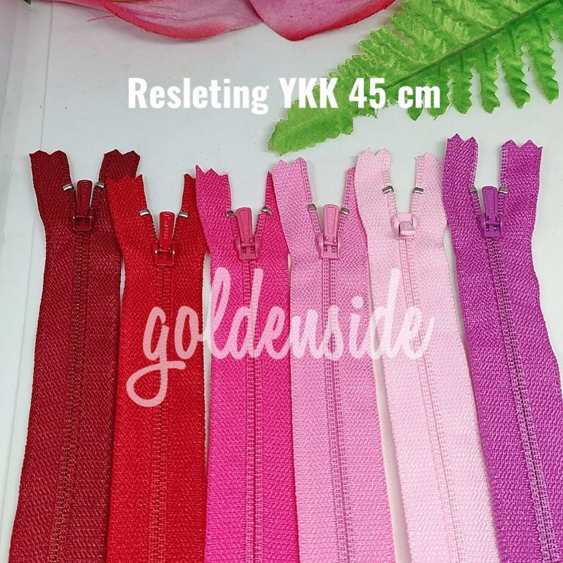 Resleting YKK 45cm / Risleting 45cm YKK per pcs