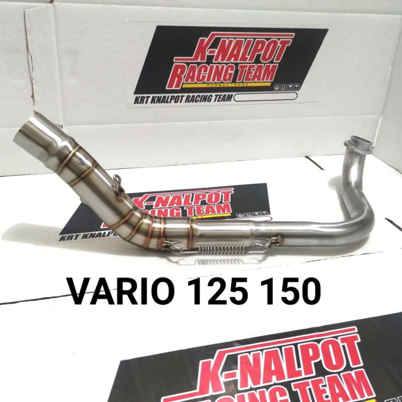 LEHER KNALPOT RACING BUAT MOTOR VARIO 125 150.
