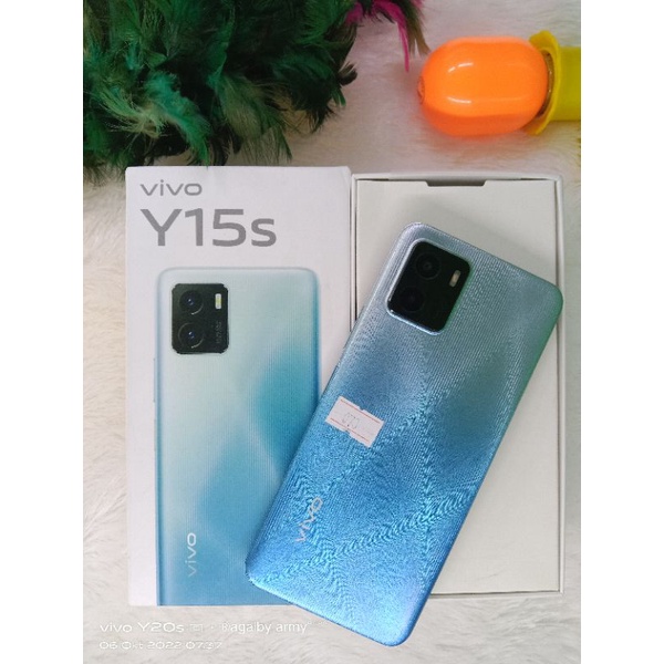 Vivo y15s second fullset ram 3/32 mulus