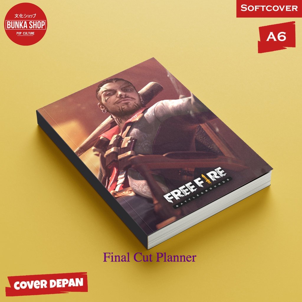 

Pocket Note Free Fire Character Antonio Softcover A6 Buku Tulis Catatan Notes Agenda Planner Jurnal .
