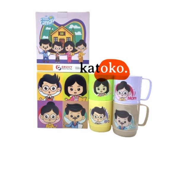 FAMILY SET MUG / SET GELAS KELUARGA / MUG FAMILY
